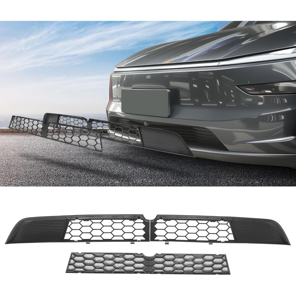 NEW Front Grill for Tesla Model Y 2025 2026 Juniper Mesh Grille Grid Inserts Air